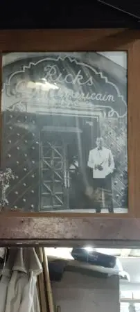 Portrait of Ricks American Cafe with Humphrey bogard