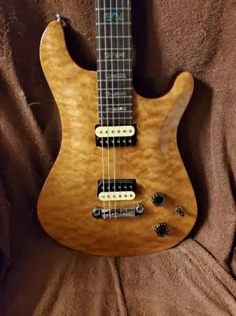 Pro Set Up Gorgeous Vintage Michael Kelly Valor Q Electric Guitar