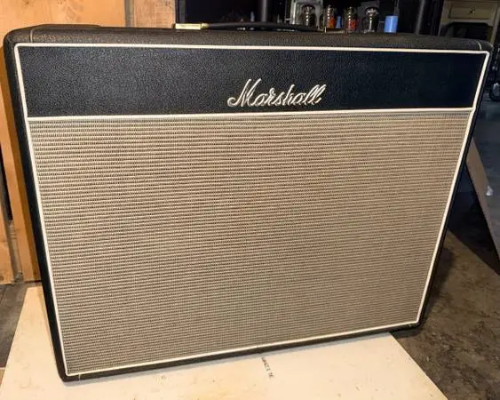 Marshall JTM50 Tremolo 50W 2x12 Tube Combo Amp Celestion Greenbacks Vi