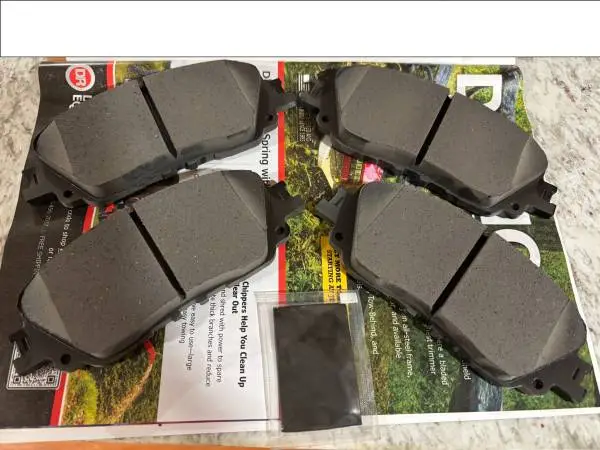 2019 Toyota Camry LE front brake pads