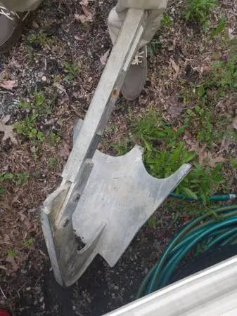 Plow anchor large 45 pounds