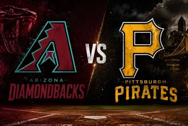 ⒌Tickets ,,,,,,,,,,Pittsburgh Pirates vs Arizona Diamondbacks