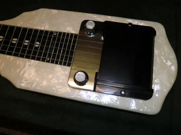 Vintage Lap Steel Slide Guitar Oahu Publishing Co ) in banjo