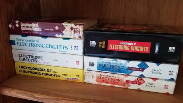 Encyclopedia of Electronic Circuits, Vol. 1-7 Set of Books
