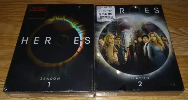 New Heroes Dvd Tv Show Series Seasons 1 & 2