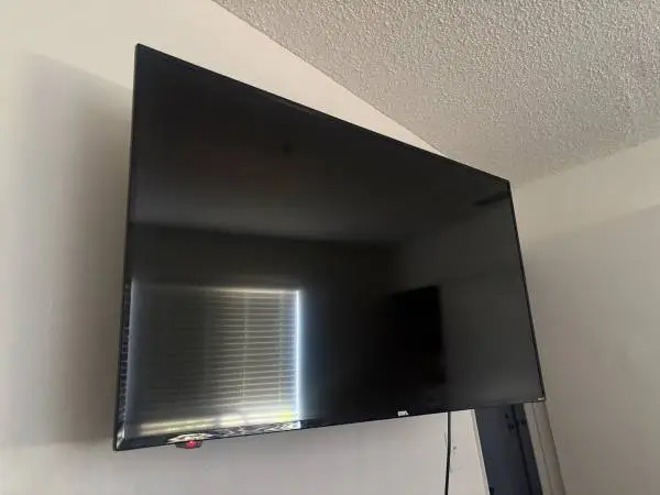 45 inch television with mount included