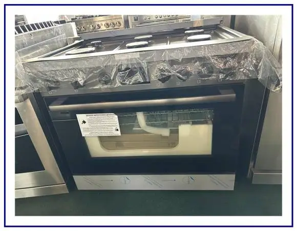 Bosch 800 Series Freestanding Dual Fuel Convection Range Black