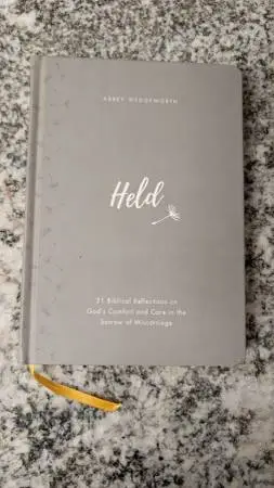 Held: 31 Biblical Reflections Book, by Abbey Wedgeworth, Hardcover