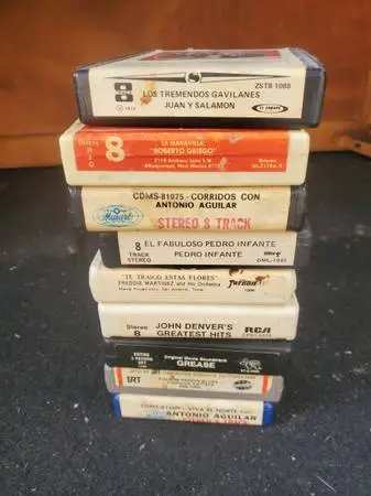 8 track tapes