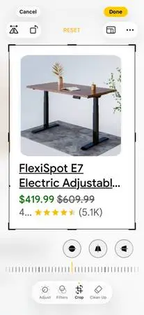 Electric Adjustable desk/table new condition
