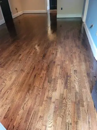 ⭐⭐⭐⭐⭐Sanding and Refinishing old hardwood floors by Jose