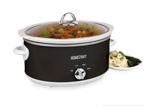 ** Slow Cooker ** NEW ** 6 Quart Oval  Home craft  Crock Pot