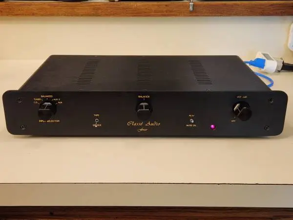 Classe Audio Model FOUR Audiophile Preamp with XLR and RCA SWEET SOUND