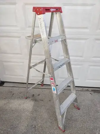 Werner 5 Aluminum Step Ladder