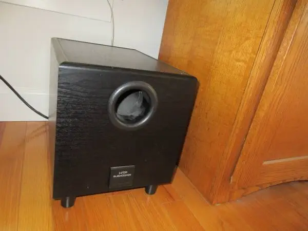 Pioneer HTP 60-watt powered subwoofer