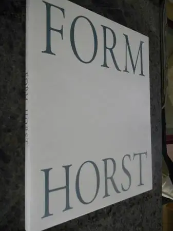 Form Horst b&w fashion photography book