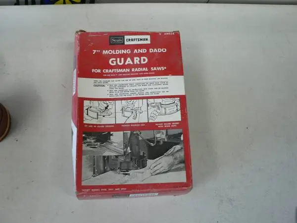Sears Craftsman Moulding and Dado Guard  **NEVER USED***