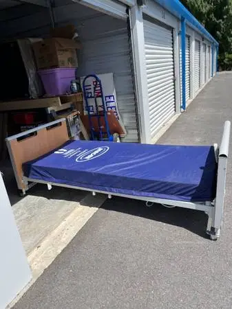 Barely Used Invacare G- Series Adjustable Hospital Bed, Almost New!