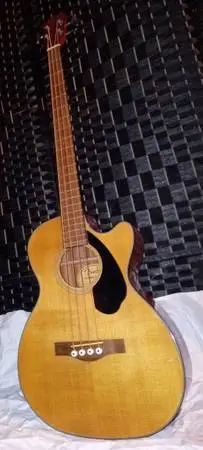 Fender CB-60SCE Acoustic Electric Bass Guitar