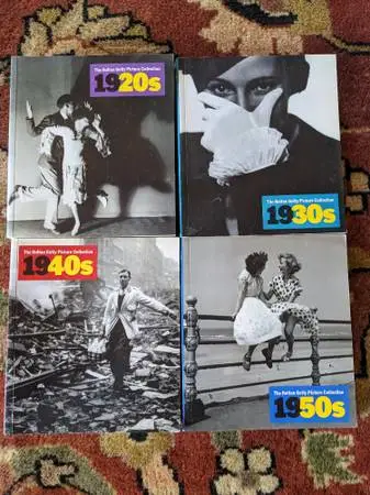 Hulton Getty Picture Collection Book Set of 4 1920s - 1950s