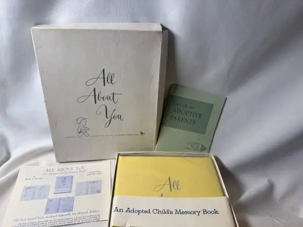 1950s All About You An Adopted Childs Memory Book from C.R. Gibson