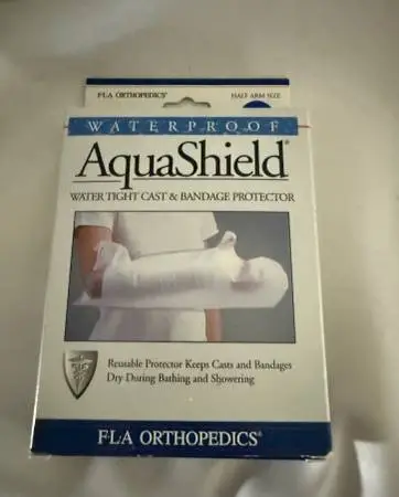 AquaShield - Water Tight Cast & Bandage Protector  - Half Arm Size