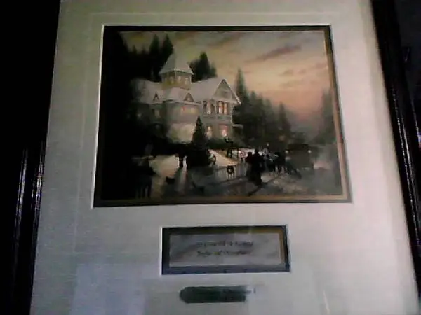 Framed Thomas Kinkade  accent prints by Lightpost Publishing