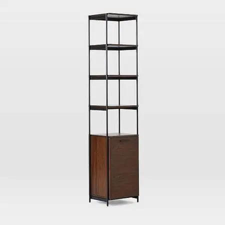 Like New West Helm Bookcases and Entertainment center