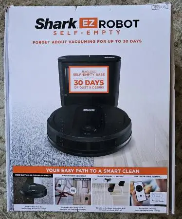 Shark EZ Robot Vacuum with Self-Empty Base (RV910S)