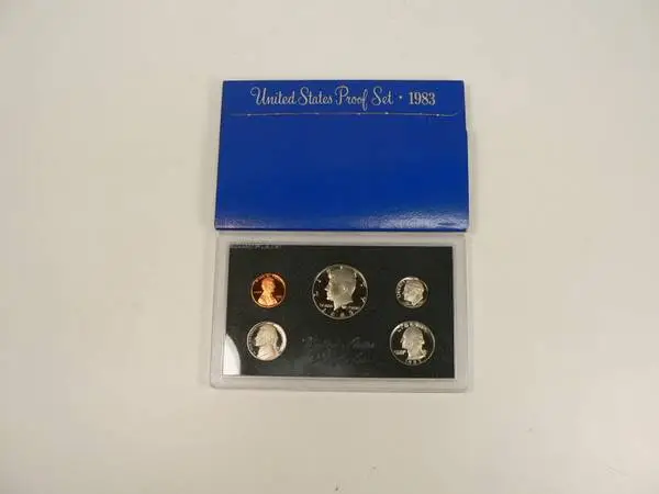 1983 US Proof Set, 5 Coins