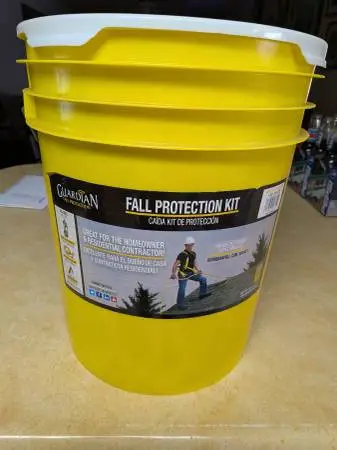 Guardian Fall Protection Harness Bucket...New!