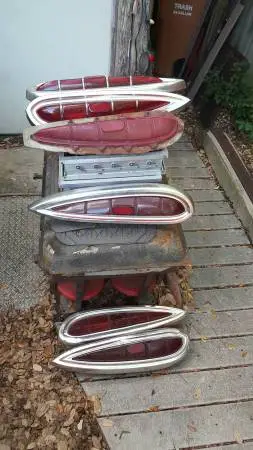 1959 Chevy BelAire Tai Light Assemblies