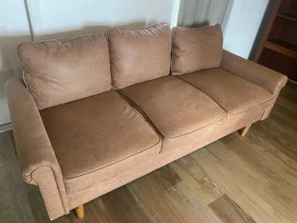 Brown couch