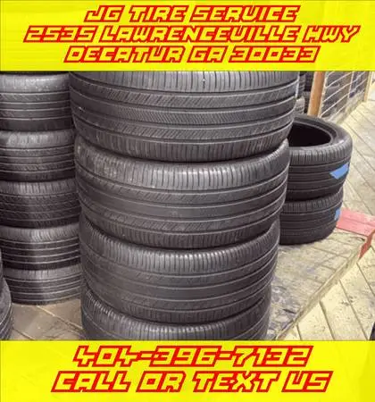 255 45 20 Michelin Primacy Used Set of 4 Tires luxury sedan feel fit