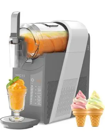 ☆ VECYS 6-in-1 Slushie Machine & Frozen Drink Maker for Home, with Med