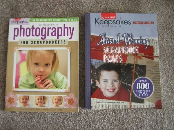 2 Scrapbook Magazines, Creating Keepsakes