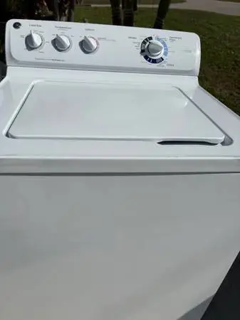 Ge  washer super capacity very nice.stainless steel drum