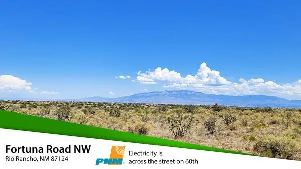 1+ Acre Corner Lot - ELECTRICITY NEARBY | Rio Rancho Land