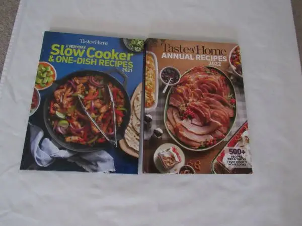 2 Taste Of Home Cook Books