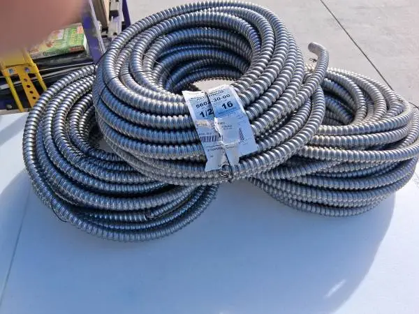 50 Roll 1/2 Aluminum flexible metal conduit