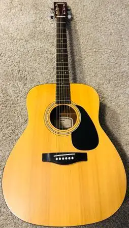 Yamaha F-35 Guitar Dreadnought / NEW STRINGS & PRO SETUP!