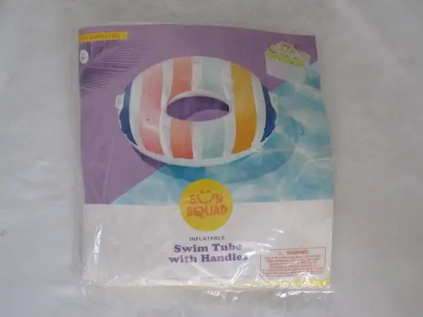 New Stripe Swim Pool Swim Tube With Handles 33