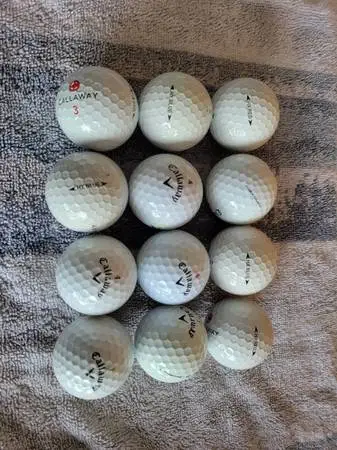 1 dozen callaway golf balls