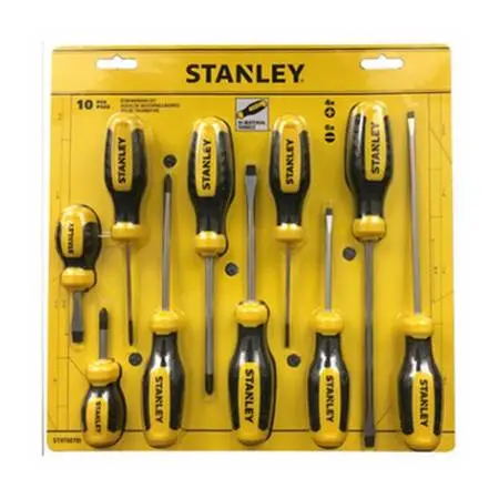 Stanley 10-Piece Screwdriver Set