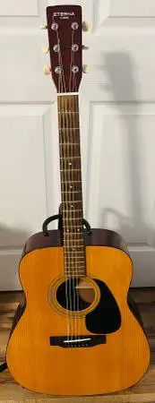 Yamaha Eterna EF-10 Acoustic Guitar Dreadnought NEW STRINGS & SETUP! Great Tone