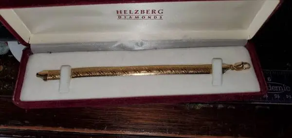 14k 7 womens bracelet 14.7g