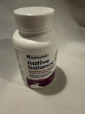 NativePath Native Balance-Magnesium Complex With Ashwagandha-60 Vegie