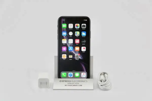 EXCELLENT - Apple iPhone XR 64GB Black FACTORY UNLOCKED