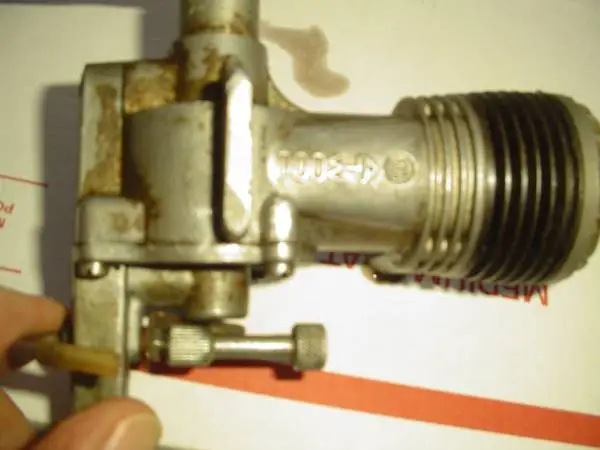 SUPER  RARE 1940 S JH ATWOOD 60 - 80 NITRO AIR PLANE  MOTOR EX COND