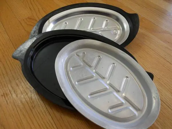 Vintage Nordic Ware Sizzling Steak Platters - 4 sets